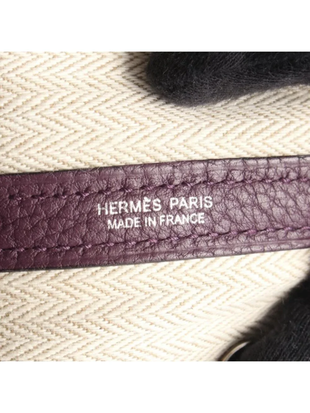 Hermes Tote Bag Garden Party TPM Cassis